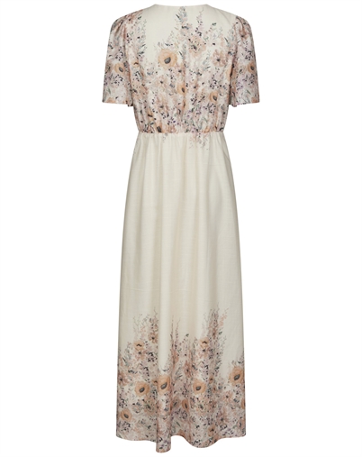 Neo Noir - Serna Flower Print Kjole - Burned Powder